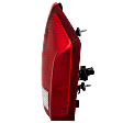 2005-2007 Chrysler 300 - Passenger Side Tail Light, with Bulb, Halogen, Clear and Red Lens, 2.7L/3.5L Engine