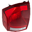 2005-2007 Chrysler 300 - Driver Side Tail Light, with Bulb, Halogen, Clear and Red Lens, 2.7L/3.5L Engine