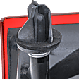 Driver Side Tail Light, with Bulb, Halogen, Clear and Red Lens, Except Hybrid Model, CAPA CERTIFIED