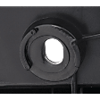 Driver Side Tail Light, with Bulb, Halogen, Clear and Red Lens, Except Hybrid Model, CAPA CERTIFIED