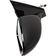 Passenger Side Mirror, Power Adjust, Manual Folding, Heated, Paintable, In-housing Signal Light, No Memory, No Puddle Light, No Auto-Dimming, With Blind Spot Detection in Glass