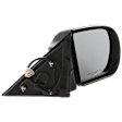 Passenger Side Mirror, Power, Manual Folding, Non-Heated, Paintable, No Signal Light, No Memory, No Puddle Light, No Auto-Dimming, No Blind Spot Feature