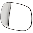 2001 Dodge Ram 1500 - Mirror Glass Passenger Side, For Models With Non-Towing Mirror, Non-Heated, No Blind Spot Feature, No Signal Light