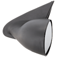 Driver Side Mirror, Manual Adjust, Non-Folding, Non-Heated, Paintable, No Signal Light, No Memory, No Puddle Light, No Auto-Dimming, No Blind Spot Feature