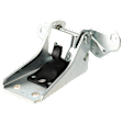 Front, Driver Side, Upper or Passenger Side, Lower Door Hinge, Chrome
