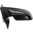 2011-2014 Ford Edge - Passenger Side Mirror, Power Adjust, Heated, Manual Folding, Paintable, No Signal Light, No Memory, With Puddle Light, No Auto-Dimming, With Blind Spot Detection in Glass