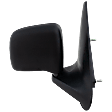 Passenger Side Mirror, Manual Adjust, Manual Folding, Non-Heated, Textured Black, No Signal Light, No Memory, No Puddle Light, No Auto-Dimming, No Blind Spot Feature
