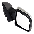 Passenger Side Mirror, Power Adjust, Heated, Power Folding, Chrome, In-housing Signal Light, With Memory, With Puddle Light, No Auto-Dimming, With Blind Spot Detection in Glass