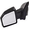 Driver Side Mirror, Power Adjust, Heated, Power Folding, Paintable, In-housing Signal Light, With Memory, With Puddle Light, No Auto-Dim, With Blind Spot Detection in Glass