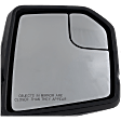2017 Ford F-150 - Passenger Side Mirror, Manual Adjust, Non-Heated, Textured Black, Manual Folding, No Signal Light, With Blind Spot Glass, No Memory, No Puddle Light, No Auto-Dimming