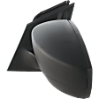 2017 Ford Focus - Driver Side Mirror, Power Adjust, Non-Heated, Textured Black, Manual Folding, No Signal Light, With Blind Spot Glass, No Memory, No Puddle Light, No Auto-Dimming, Sedan