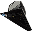 Passenger Side Mirror, Power, Power Folding, Heated, Paintable, In-housing Signal Light, No Memory, With Puddle Light, No Auto-Dimming, No Blind Spot Feature