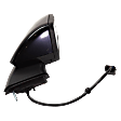 Passenger Side Mirror, Power, Manual Folding, Non-Heated, Paintable, In-housing Signal Light, No Memory, No Puddle Light, No Auto-Dimming, With Blind Spot Glass