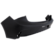 Rear Primed Bumper Cover, Base Model, CAPA CERTIFIED
