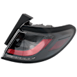Passenger Side, Outer LED Tail Light, With bulb(s), OE Replacement, CAPA Certified