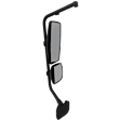 Passenger Side Mirror, Manual Adjust, Non-Heated, Paintable, 2-Piece type