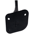 Passenger Side Mirror, Manual Adjust, Non-Heated, Paintable, 2-Piece type