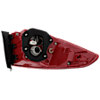 Passenger Side, Outer Halogen Tail Light, With bulb(s), OE Replacement, CAPA Certified