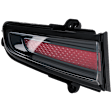 Driver Side LED Tail Light, With bulb(s), Red Lens, CAPA Certified