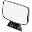 2013-2024 Kenworth T680 - Driver or Passenger Side Mirror, Manual Adjust, Non-Heated, Non-Folding, Textured Black, No Signal Light, No Memory, No Puddle Light, No Auto-Dim, No Blind Spot Feature