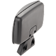 2013-2024 Kenworth T680 - Driver or Passenger Side Mirror, Manual Adjust, Non-Heated, Non-Folding, Textured Black, No Signal Light, No Memory, No Puddle Light, No Auto-Dim, No Blind Spot Feature