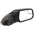 Passenger Side Mirror, Power Adjust, Non-Heated, Manual Folding, Textured Black, No Signal Light, No Memory, No Puddle Light, No Auto-Dimming, With Blind Spot Glass