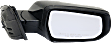 2016-2020 Chevrolet Malibu - Passenger Side Mirror, Power Adjust, Heated, Manual Folding, Paintable, In-housing Signal Light, With Memory, No Puddle Light, No Auto-Dimming, No Blind Spot Feature