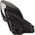 Driver Side Mirror, Power Adjust, Heated, Manual Folding, Paintable