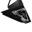 2024 GMC Terrain - Passenger Side Mirror, Power Adjust, Heated, Paintable, Manual Folding, No Signal Light, No Blind Spot Feature, No Memory, No Puddle Light, No Auto-Dimming