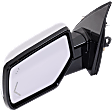 Driver Side Mirror, Power Adjust, Heated, Power Folding, Chrome, In-glass Signal Light, With Memory, With Puddle Light, With Auto-Dimming, With Blind Spot Detection in Glass