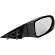 1995-1996 Chevrolet Caprice - Passenger Side Mirror, Manual Adjust, Manual Folding, Non-Heated, Paintable, No Signal Light, No Memory, No Puddle Light, No Auto-Dimming, No Blind Spot Feature