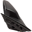 Driver Side Mirror, Power Adjust, Manual Folding, Non-Heated, Textured Black, No Signal Light, No Memory, No Puddle Light, No Auto-Dimming, No Blind Spot Feature
