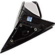 Driver Side Mirror, Power Adjust, Manual Folding, Non-Heated, Textured Black, No Signal Light, No Memory, No Puddle Light, No Auto-Dimming, No Blind Spot Feature