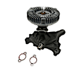 130-0015 Water Pump, 8.1L, 8Cyl