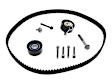 2016 Volvo XC90 - Timing Belt Kit, For Camshaft Hold Down Tool Set: See # Bv7497Kit, Water Pump Not Included, Genuine Volvo