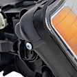 Passenger Side Headlight, with Bulb, Halogen, Clear Lens
