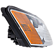 Passenger Side Headlight, with Bulb, Halogen, Clear Lens