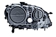 263064051 Driver Side Halogen Headlight, With bulb(s), Clear Lens, OE Lighting Series