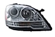 263064061 Passenger Side Halogen Headlight, With bulb(s), Clear Lens, OE Lighting Series