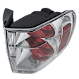 2006-2008 Honda Pilot - Passenger Side Tail Light, without Bulb, Halogen, Red Lens, 6 Cyl., 3.5L Engine