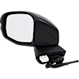 2023 Honda CR-V - Driver Side Mirror, Power Adjust, Heated, Paintable, Manual Folding, In-housing Signal Light, No Blind Spot Feature, No Memory, No Puddle Light, No Auto-Dimming