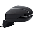 2023 Honda CR-V - Driver Side Mirror, Power Adjust, Heated, Paintable, Manual Folding, In-housing Signal Light, No Blind Spot Feature, No Memory, No Puddle Light, No Auto-Dimming