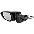 Driver Side Mirror, Power, Manual Folding, Heated, Paintable, In-housing Signal Light, No Memory, No Puddle Light, No Auto-Dimming, No Blind Spot Feature