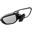 Driver Side Mirror, Power, Manual Folding, Heated, Paintable, In-housing Signal Light, No Memory, No Puddle Light, No Auto-Dimming, No Blind Spot Feature