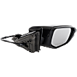 2016 Honda Civic - Passenger Side Mirror, For Models With Side View Camera, Power Adjust, Heated, Paintable, Manual Folding, In-housing Signal Light, No Blind Spot Feature, No Memory, No Puddle Light, No Auto-Dimming