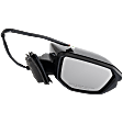 2016 Honda Civic - Passenger Side Mirror, For Models With Side View Camera, Power Adjust, Heated, Paintable, Manual Folding, In-housing Signal Light, No Blind Spot Feature, No Memory, No Puddle Light, No Auto-Dimming