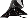 Driver Side Mirror, Power, Manual Folding, Non-Heated, Paintable, No Signal Light, No Memory, No Puddle Light, No Auto-Dimming, No Blind Spot Feature
