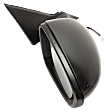 Passenger Side Mirror, Power, Manual Folding, Non-Heated, Paintable, No Signal Light, No Memory, No Puddle Light, No Auto-Dimming, No Blind Spot Feature