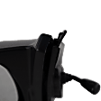 Driver Side Mirror, Manual Adjust, Non-Folding, Non-Heated, Textured Black, No Signal Light, No Memory, No Puddle Light, No Auto-Dimming, No Blind Spot Feature