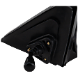 Passenger Side Mirror, Manual Adjust, Non-Folding, Non-Heated, Textured Black, No Signal Light, No Memory, No Puddle Light, No Auto-Dimming, No Blind Spot Feature